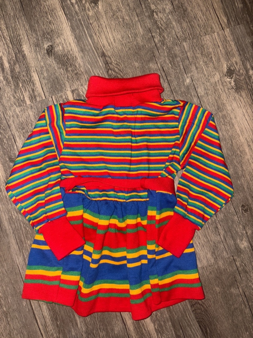 Vintage 80s - health Tex kids striped top - size 3 T - Picture 3 of 3